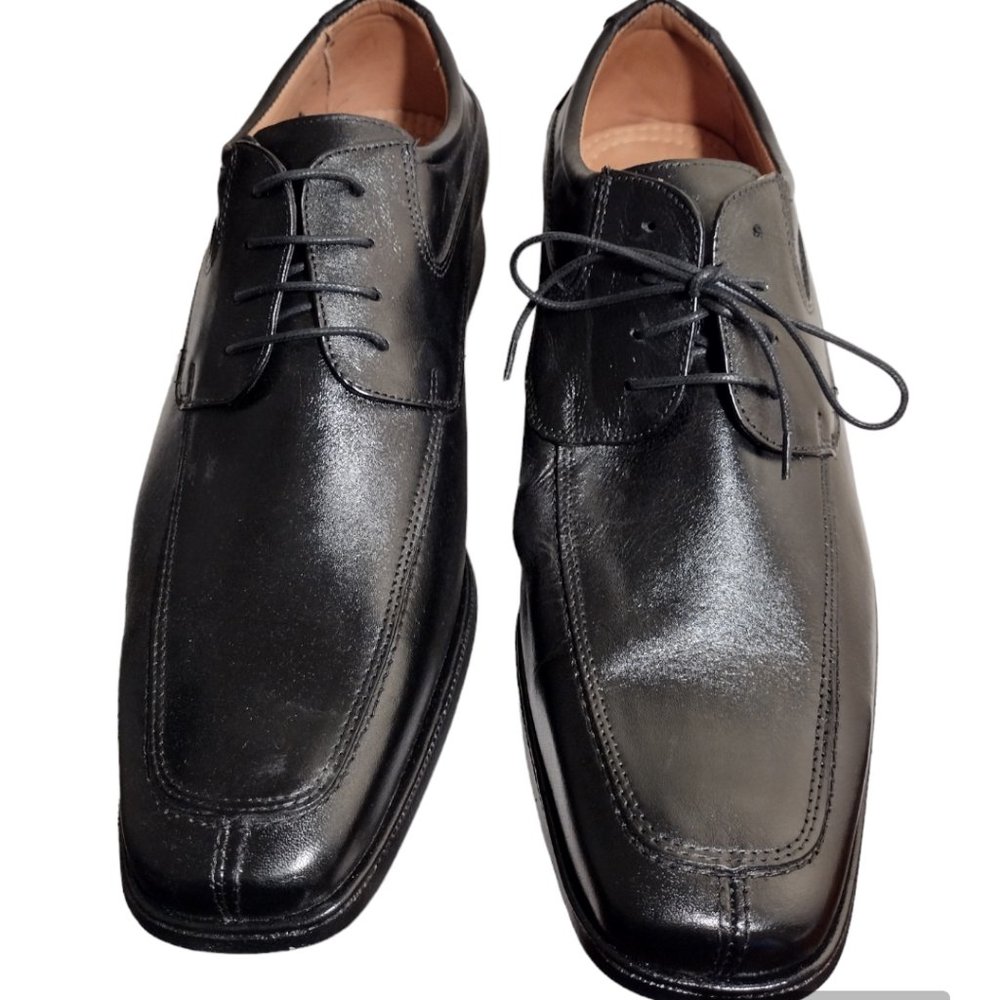 Belvedere Men's Leather Black, 11 2E Wide, Brand New; Never Worn